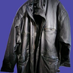 Men's Leather Coat